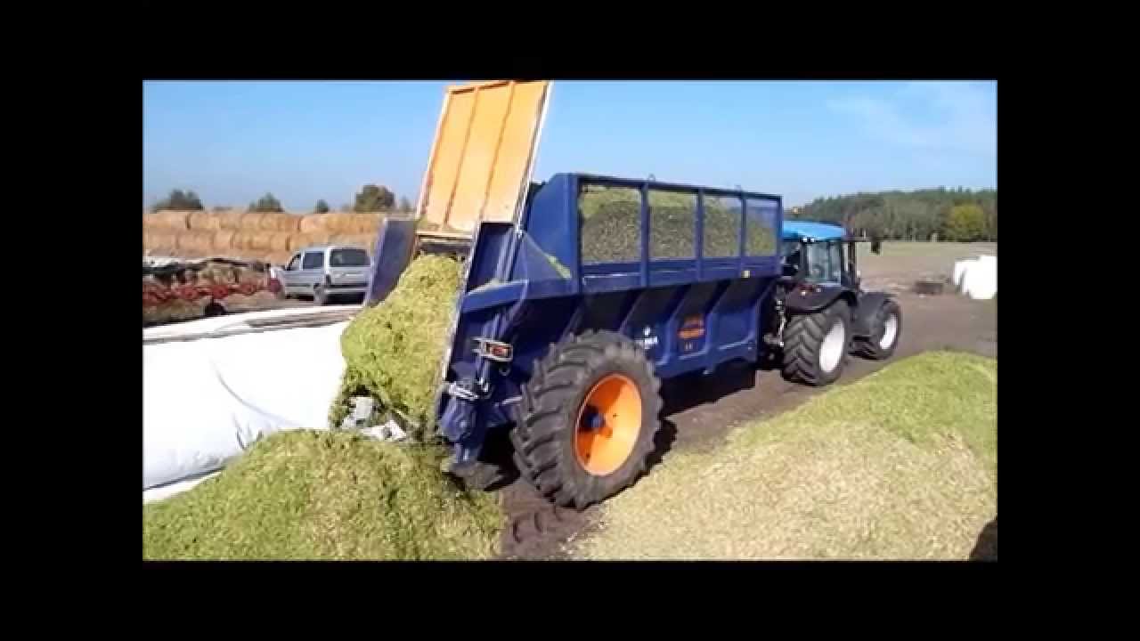 Mė&scaron;lo kratytuvas - priekaba silosui Alima