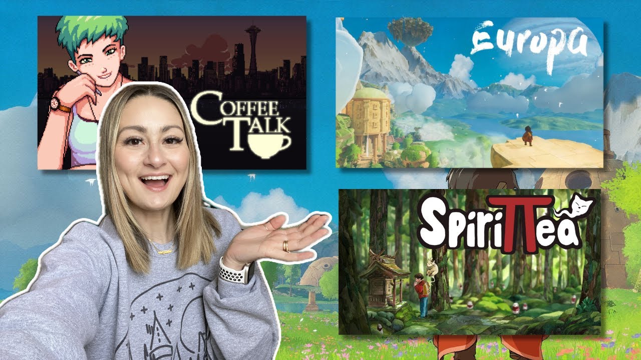 3 COZY GAME DEMOS | Europa (NEW!), Spirittea, & Coffee Talk