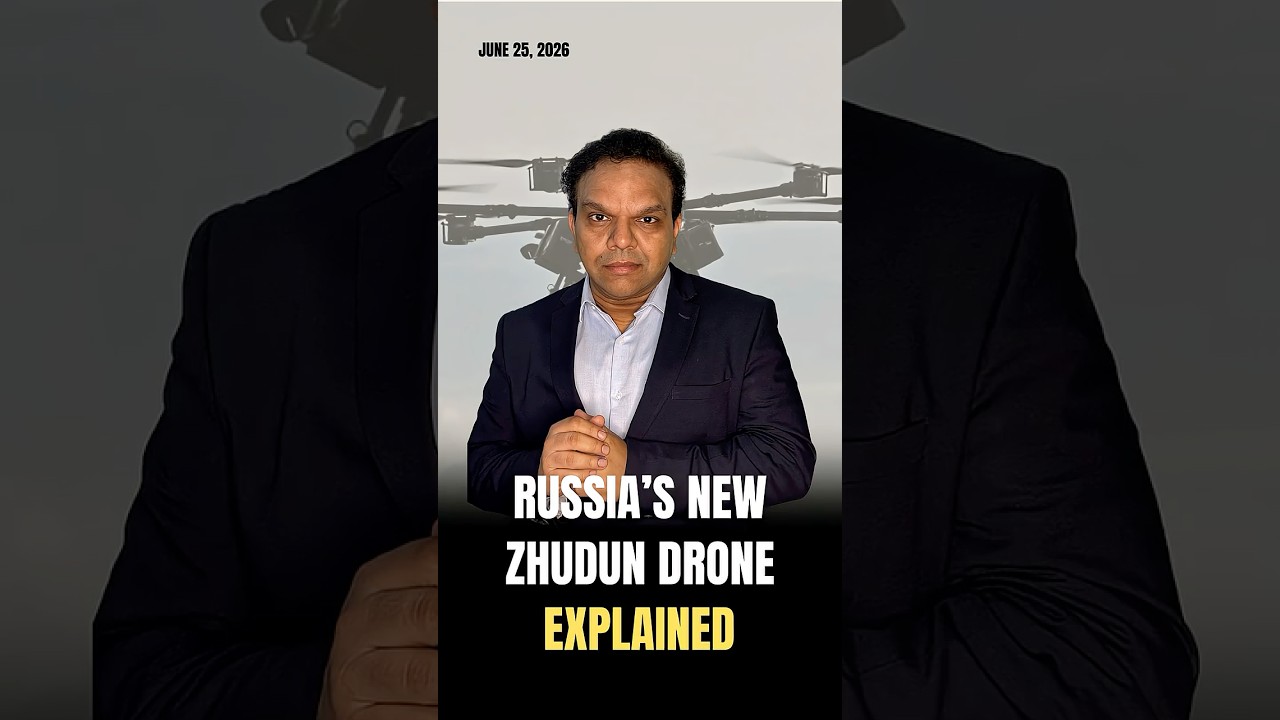 Russia&rsquo;s New Zhudun Drone #iran #iranwar #trump #drone #dronestrikes #shahed #russia #drones #fpv