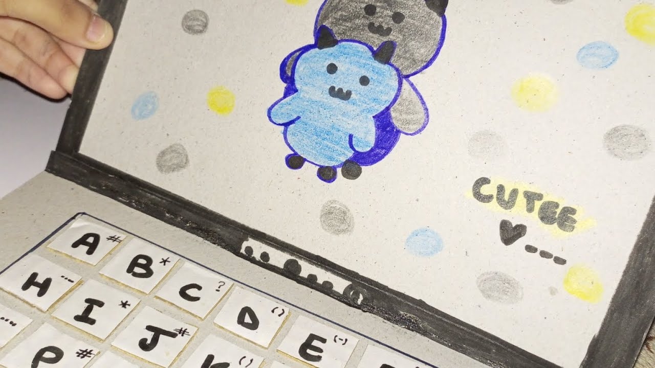 Mini 💻 for kids #artforyou #art #viralvideo #laptop