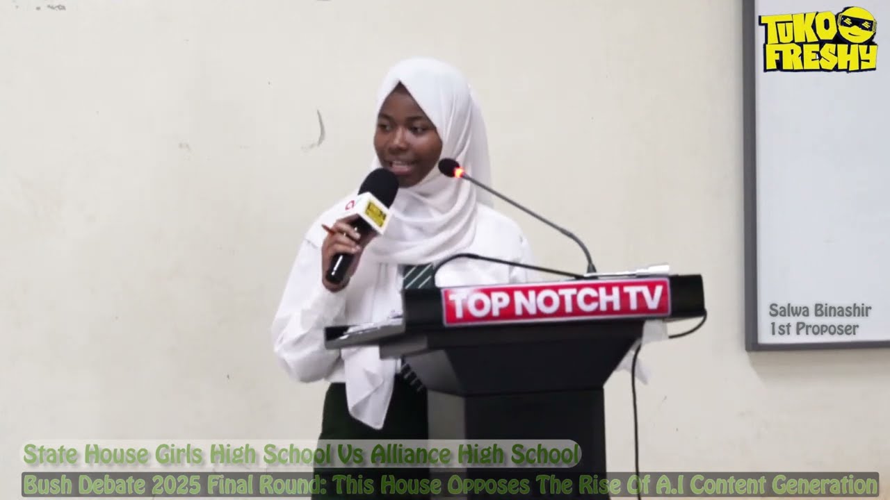 Bush Debate 2025 Final: Alliance High School Vs State House Girls High School