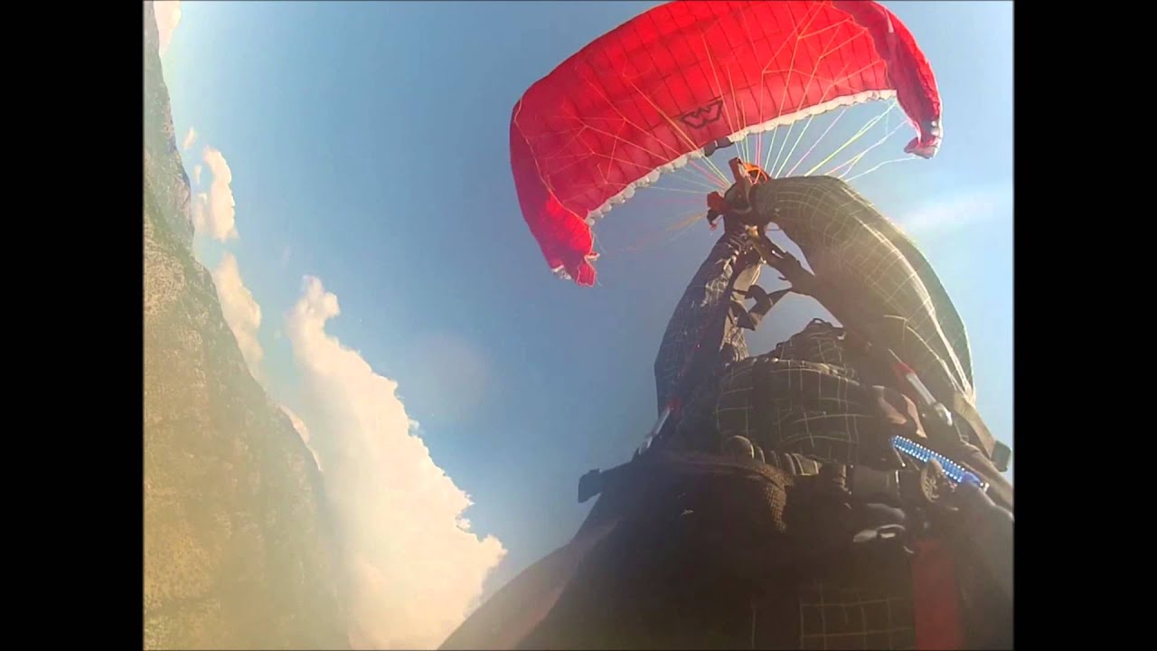paragliding RESERVE in OLUDENIZ, Paragliding cenk uygun reserve...Twist of lines