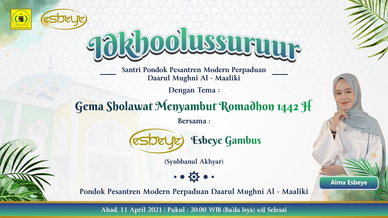 Idkhoolussuruur Santri Pondok Pesantren Modern Perpaduan Daarul Mughni Al - Maaliki