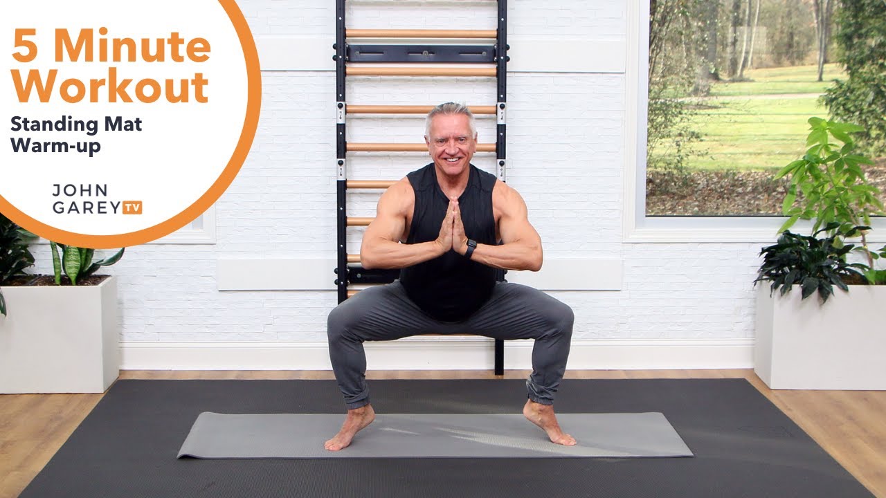 Pilates Standing Mat Warmup | John Garey TV
