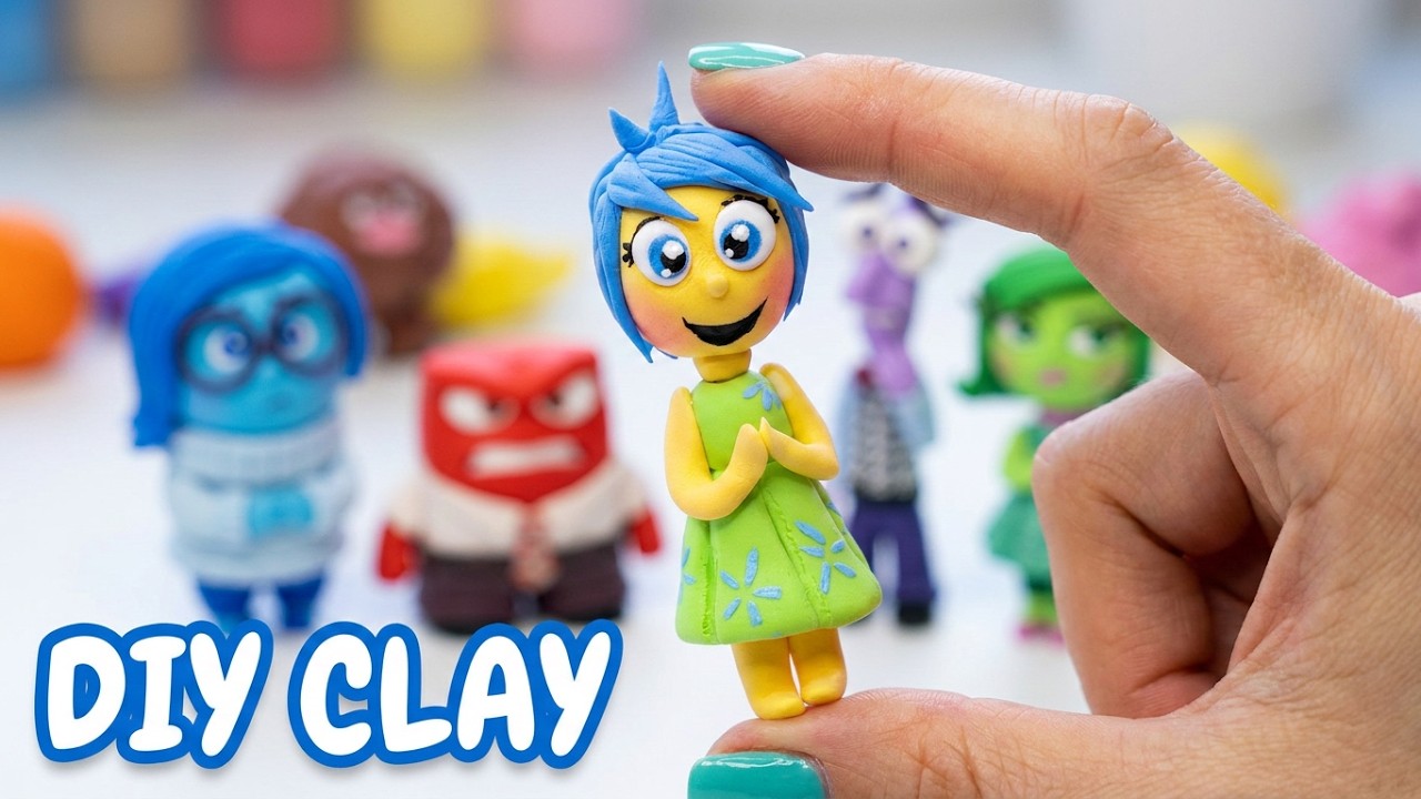 3D Foam Clay Brings Inside Out 2 Emotions to LIFE!