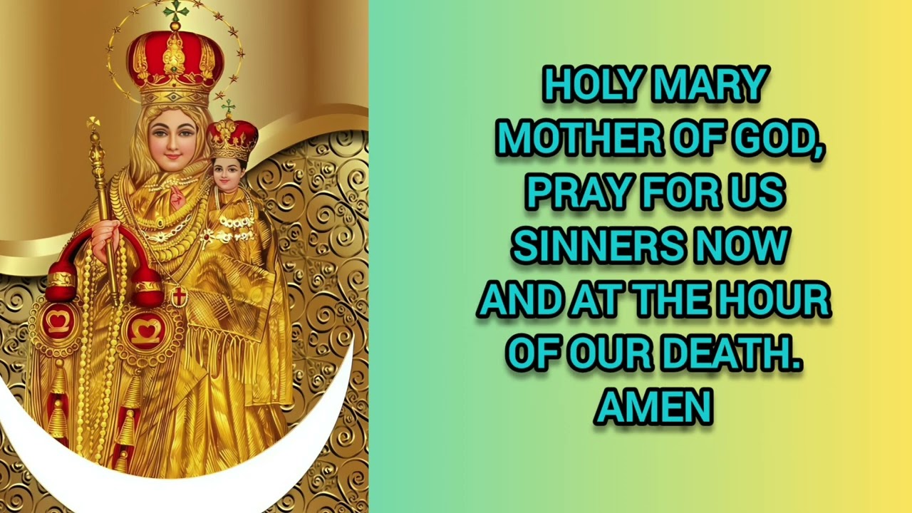 Day 1- Novena Prayer to Our Lady of Health of Velankanni- Prayer for aged , homebound and bedridden