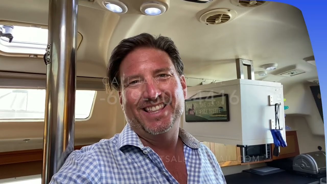 1998 Hunter 310 Sailboat for sale video walkthrough review By Ian Van Tuyl yacht broker California