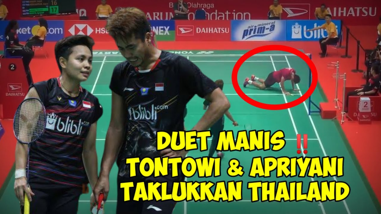 DUET PERDANA ‼️ Tontowi & Apriyani Mampu TAKLUKKAN Wakil Thailand | Daihatsu Indonesia Masters 2020