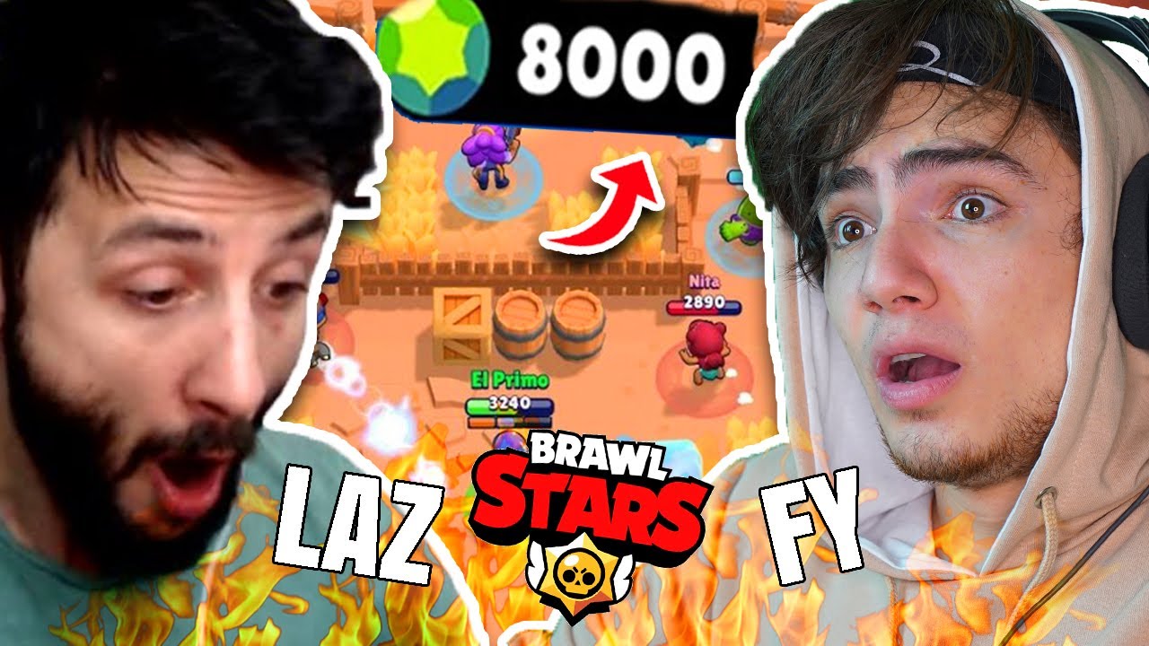 LAZ ALİ ile CEZALI VS YAPTIK ! (Sıfır Hesaba 8000 Elmas) - Brawl Stars