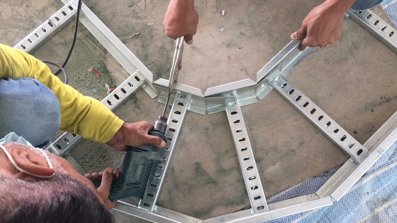 BENDING 90 DEGREE CABLE Ladder IN 3 QUARTER BENDS যেভাবে খুব সহজে cable Ladder কে ৯০° bend করবেন।