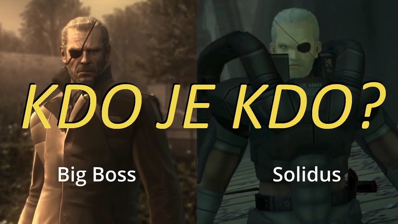 Kompletní vysvětlení příběhu Metal Gear Solid v poživatelné verzi