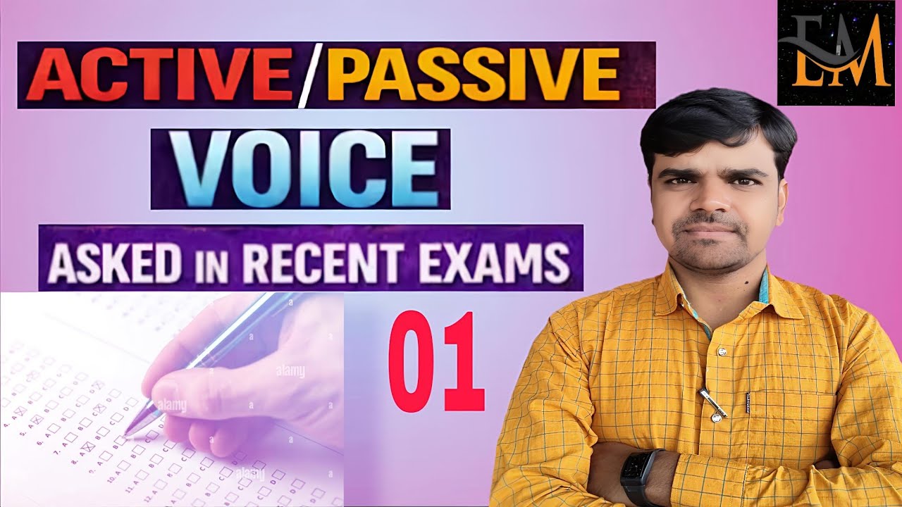 #english|active/passive|CLASS -01/for all competitive exam by AWADHESH sir#education #video#ssc all 