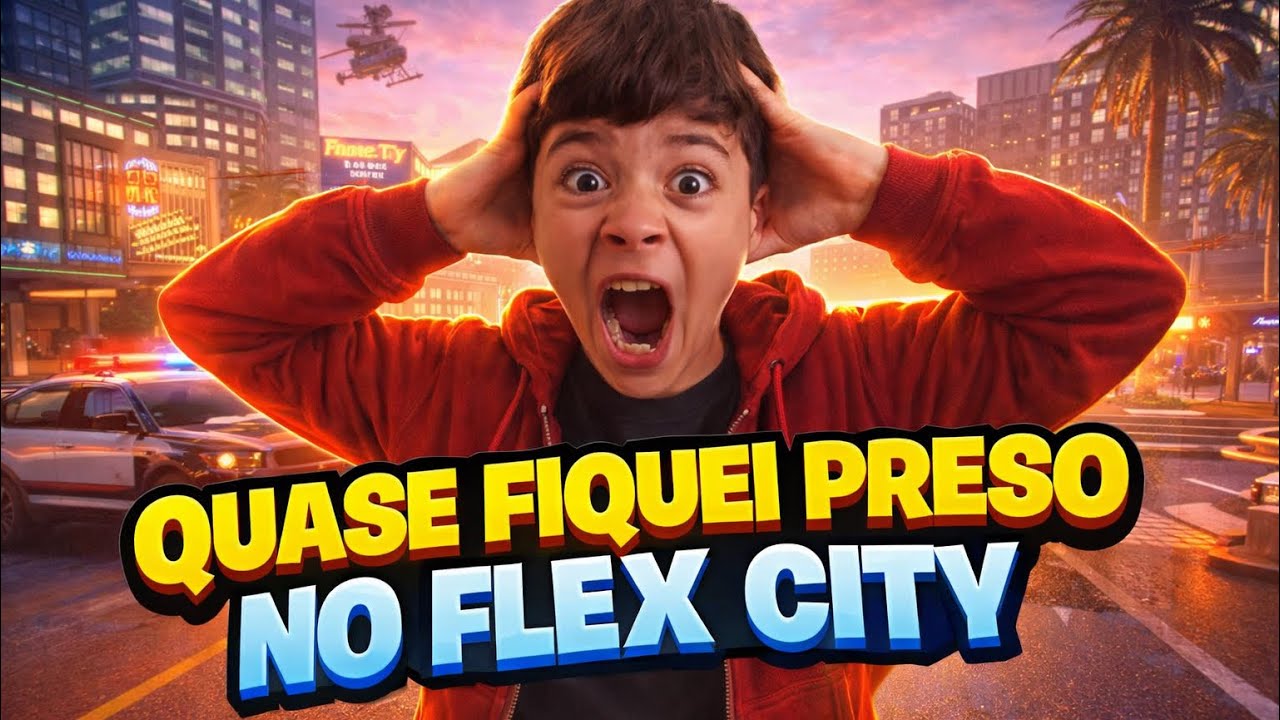 FLEX CITY (Jogando pela primeira vez e olha o que aconteceu 😱 )