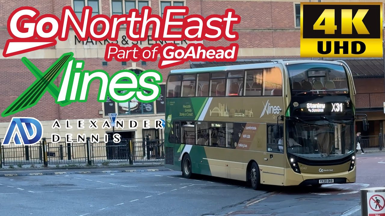 [Go North East Bus: XLines X31 Newcastle-upon-Tyne to Stanley, Dunston, Whickham, Sunniside] E400MMC