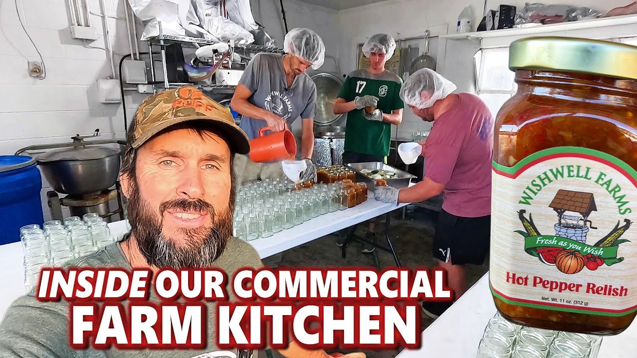 Inside Our Commercial Farm Kitchen: Making Sweet Pepper Relish