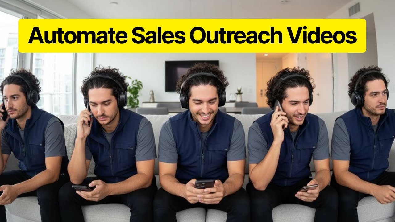 Clone yourself to do Sales Outreach Videos