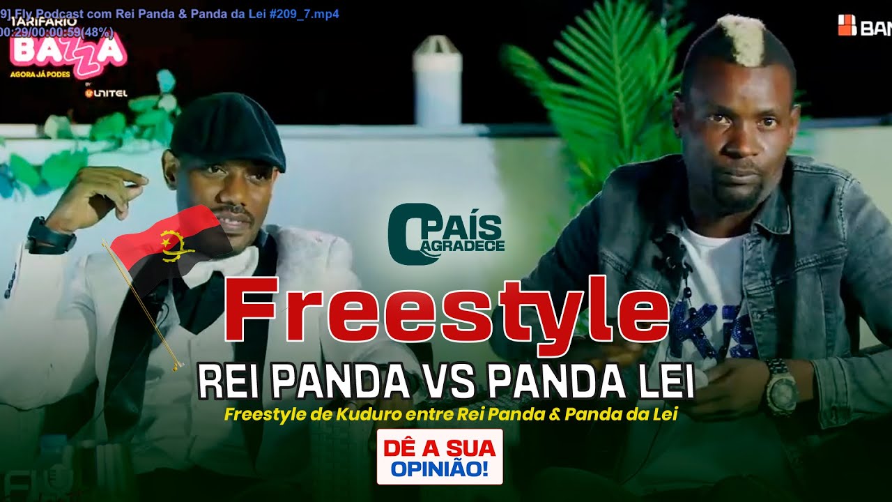 Freestyle de Kuduro entre Rei Panda & Panda da Lei, Oficial 2024