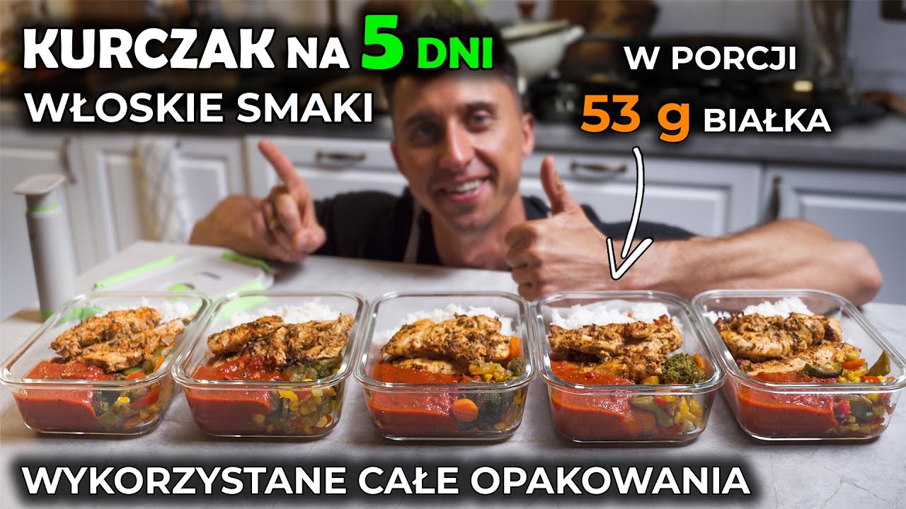 Kurczak po WŁOSKU na 5 DNI