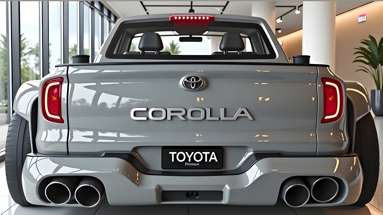 Toyota просто потрясла мир грузовиков! Пикап Corolla 2026 года — совсем не то, что ожидал!