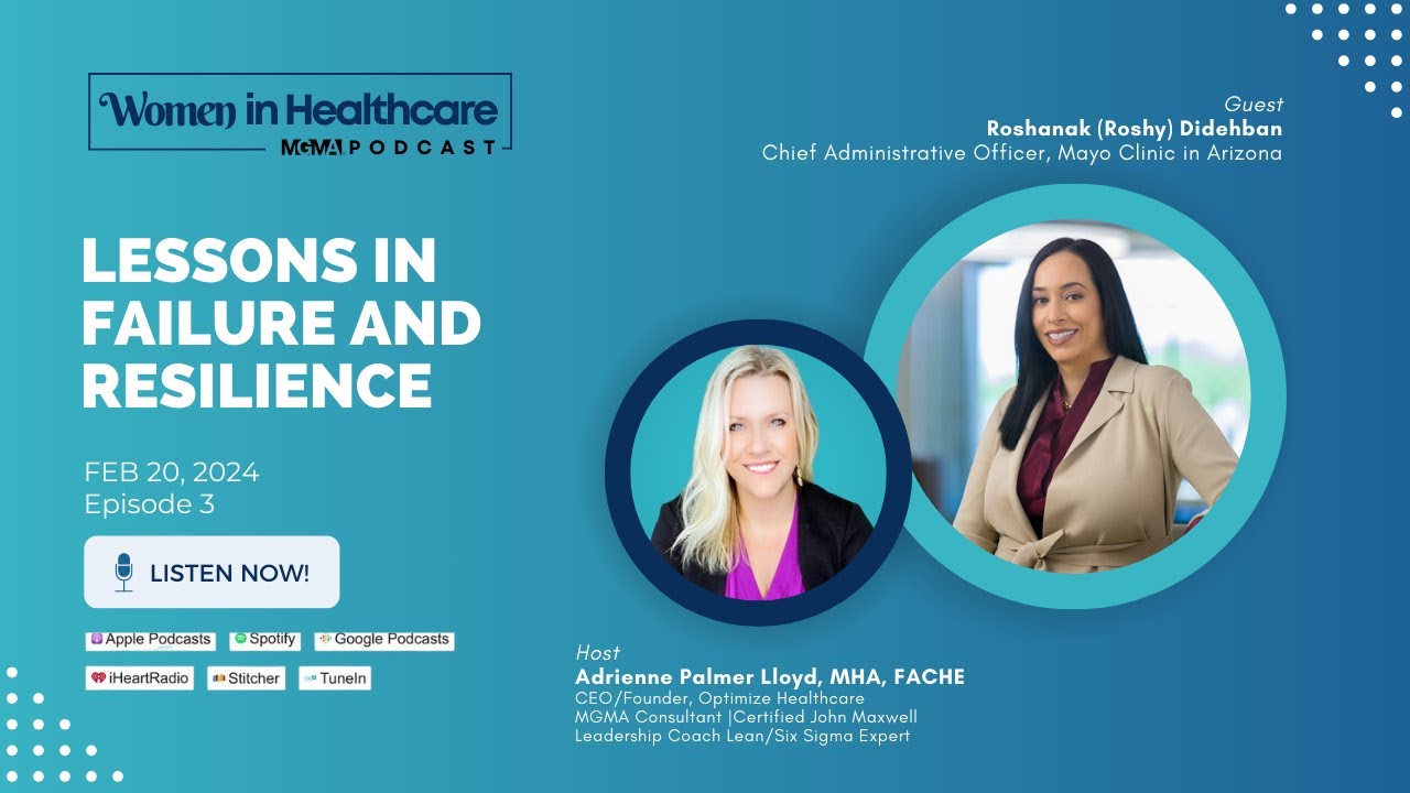 Lessons in Failure and Resilience | Women in Healthcare Podcast