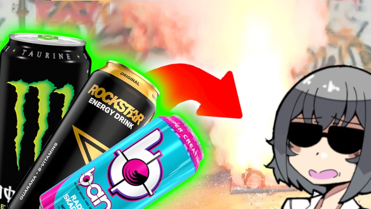 Turning ENERGY DRINKS into ROCKET FUEL