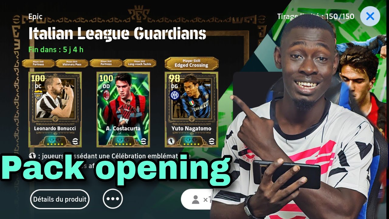 PACK OPENING BONUCCI 105  COSTACURTA 105  YUTO 103 || EFOOTBALL MOBILE 