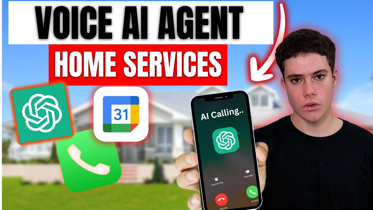 How I Built an AI Voice Agent for Home Services | Retell x Make