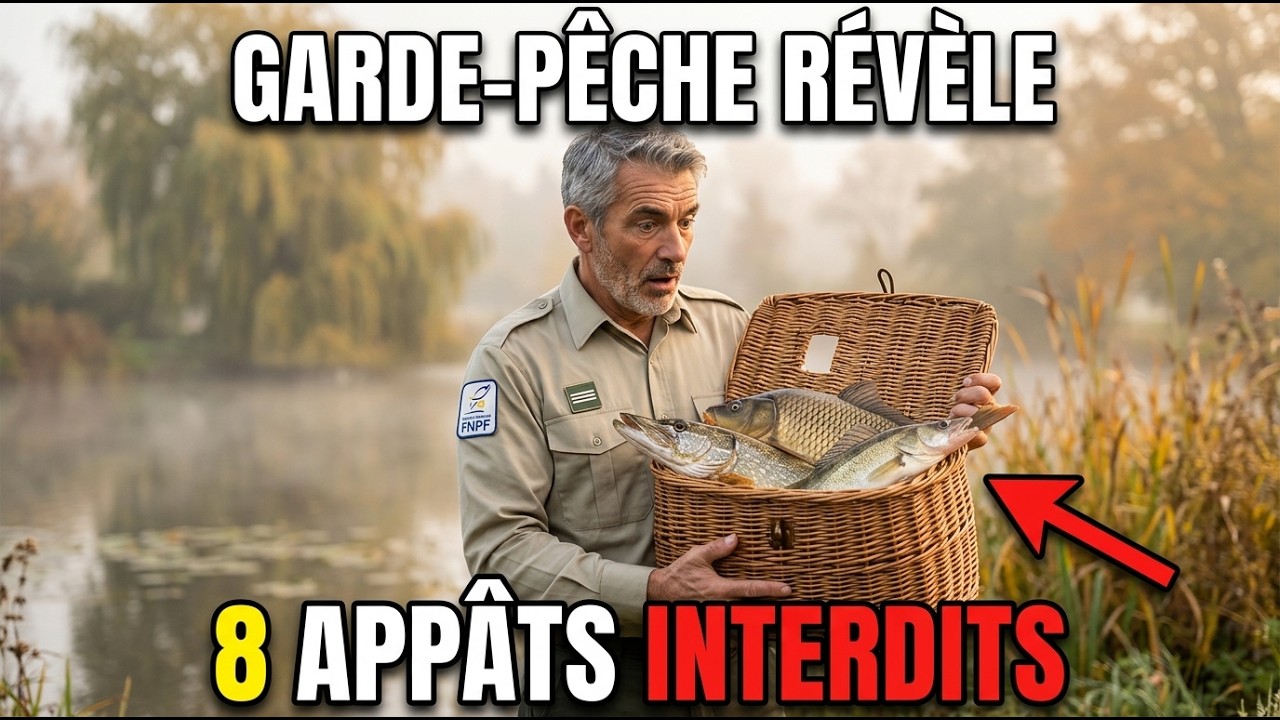 Un Garde-Pêche Teste 8 Appâts Interdits – Ce Qu'Il A Trouvé Choque