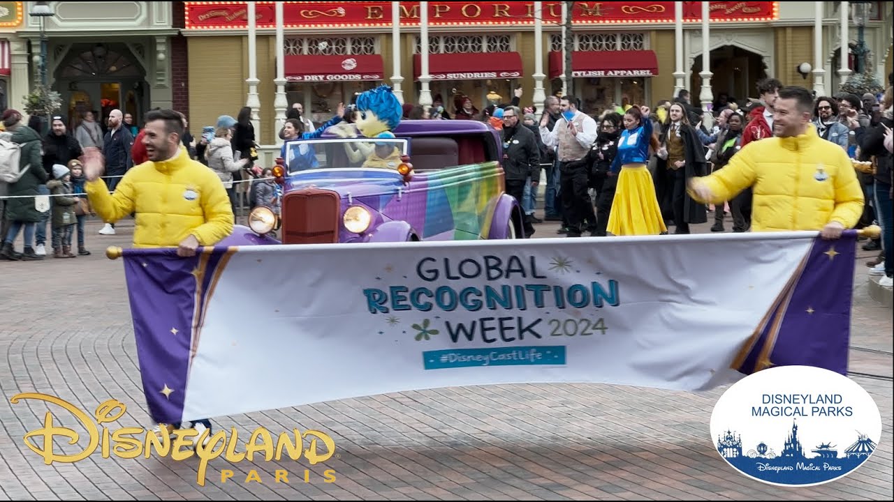Semaine de la Reconnaissance / Recognition Week / Parade Cast Members Disneyland Paris 2024