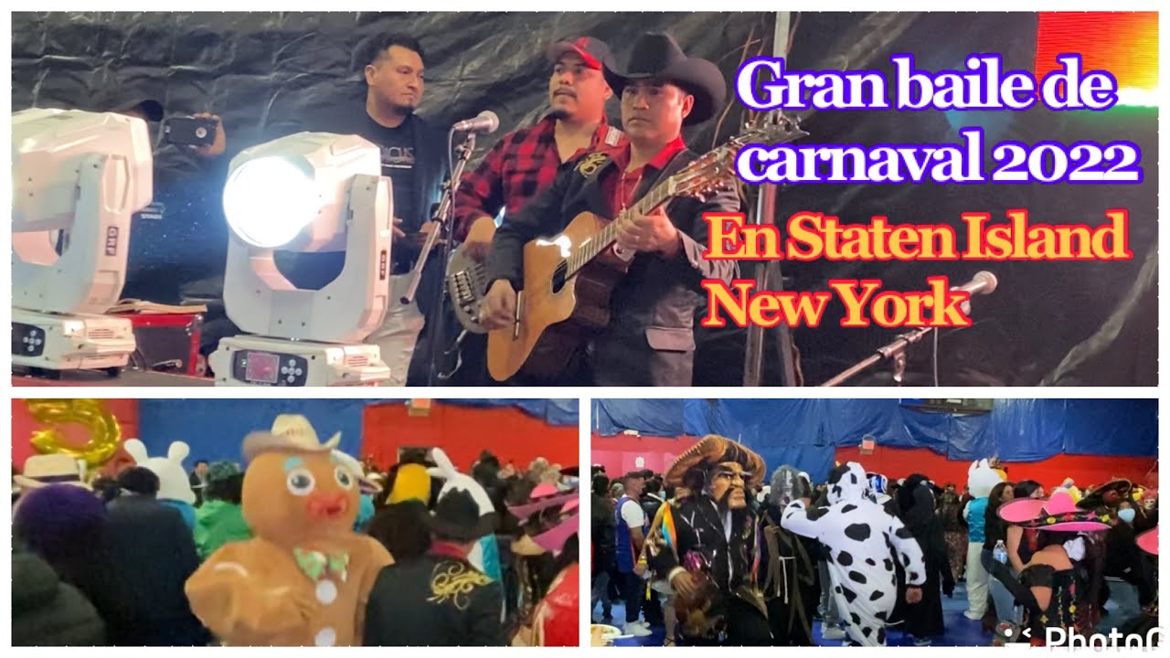 Fiesta de carnaval en Staten Island New York 2022 (parte-2) san francisco tlapancing, silacayoupam