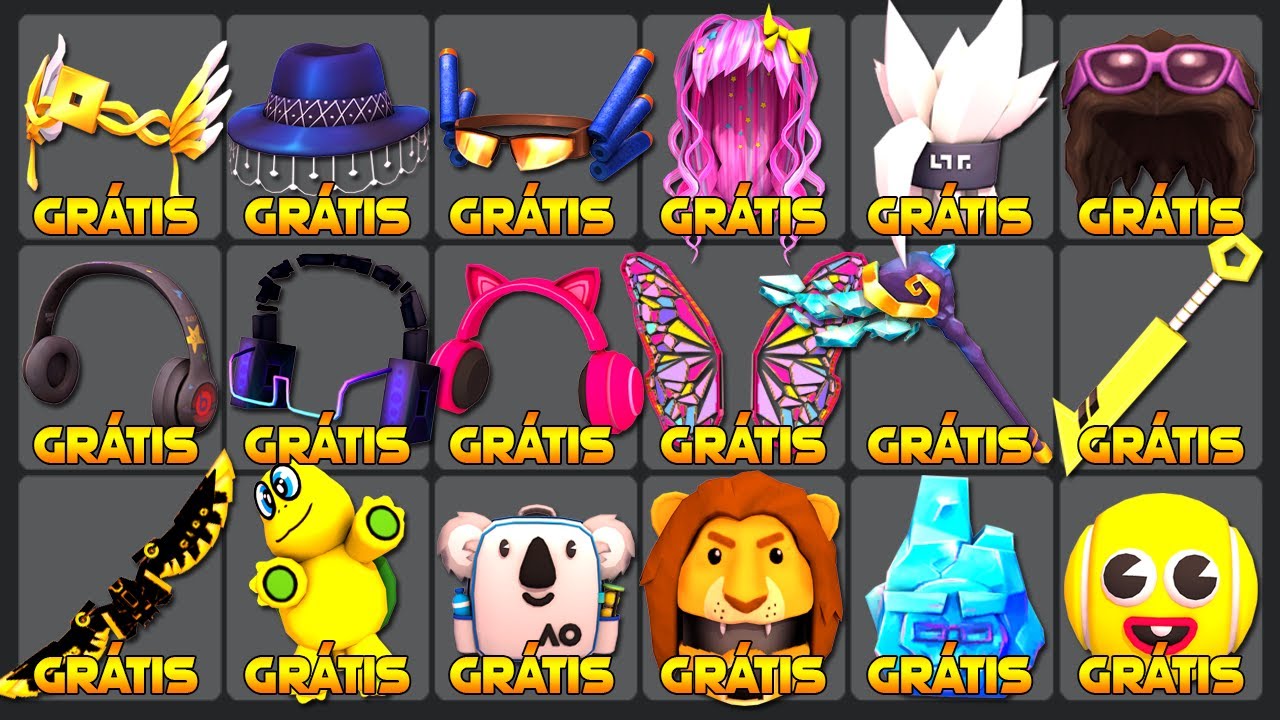 +326 ITENS GRÁTIS NO ROBLOX 2024