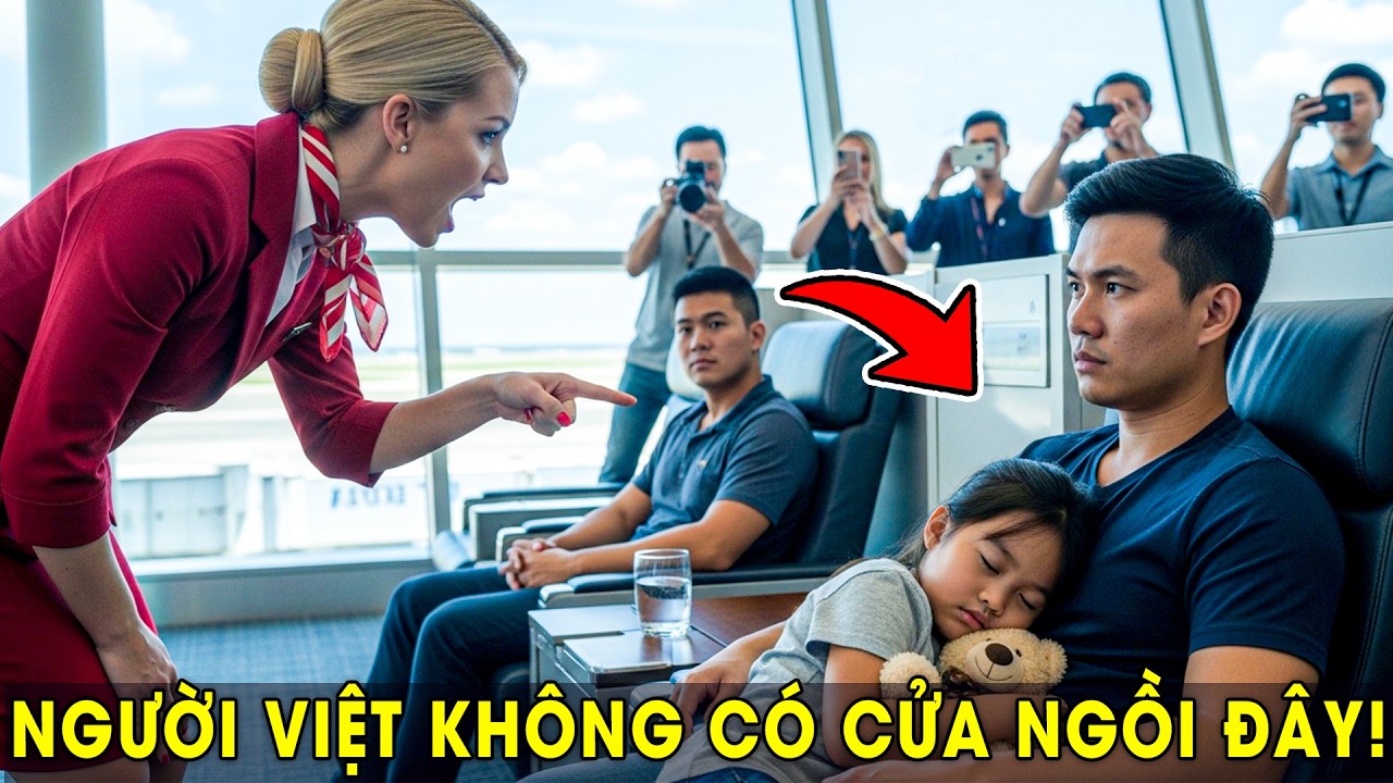 Người Cha Việt Bế Con 7 Tuổi Bị Sỉ Nhục Ở Sân Bay Mỹ… Đến Khi Lộ Danh Tính Cả Sân Bay Câm Lặng!