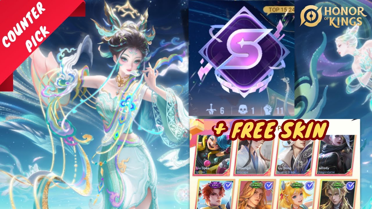 HOK: Daji HARD COUNTERS S-Tier Mai! (FREE EPIC Skin LAST CHANCE!)