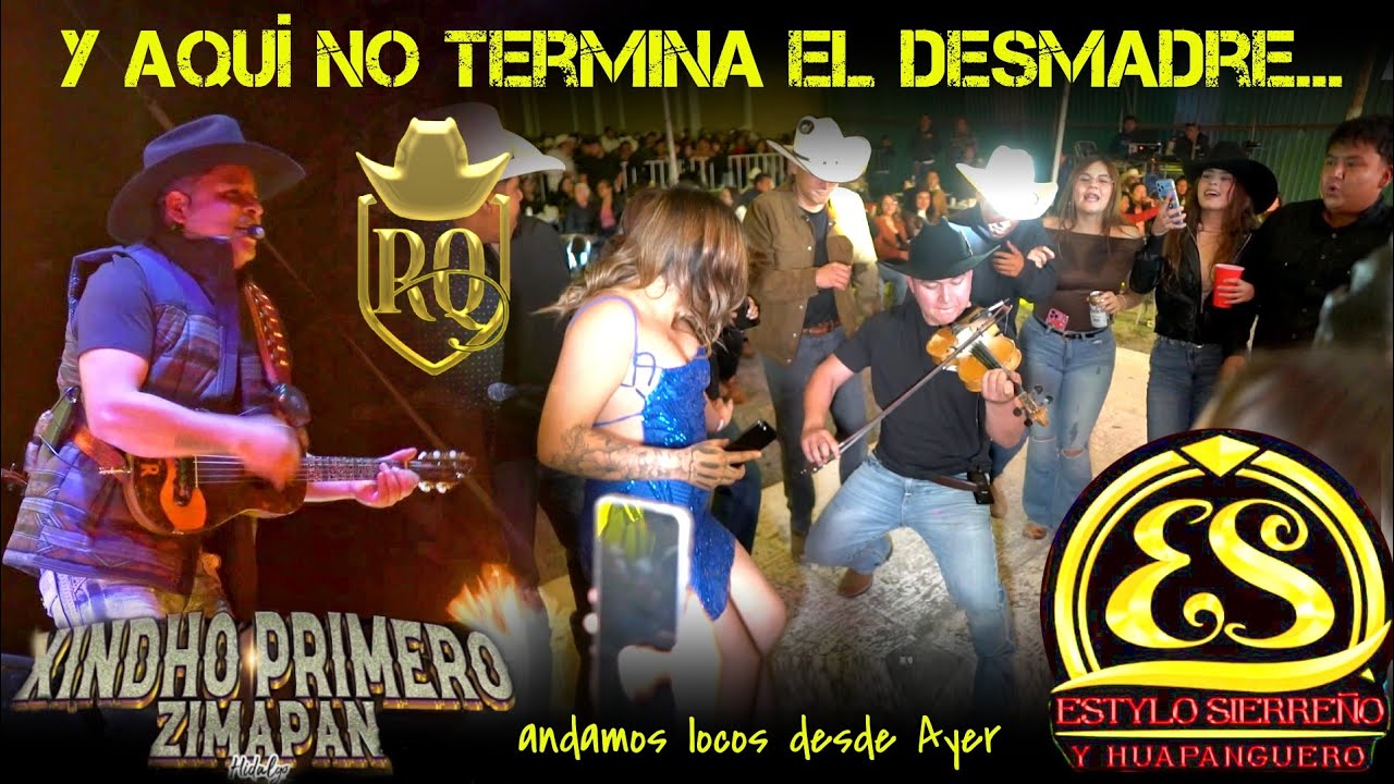 Ambientazo en Xindho 1ro  Zimapan Hgo con Estylo Sierreño y Huapanguero 