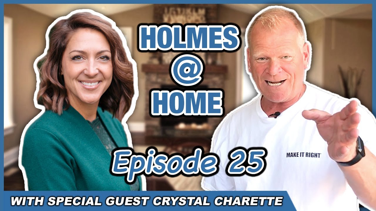 Mike Holmes shares backyard makeover tips with Crystal Charette from Charette Homes!