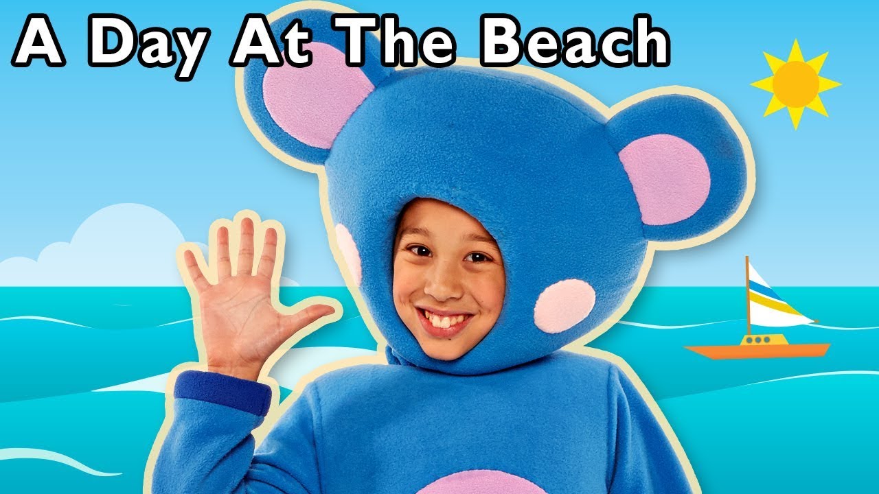 A Day at the Beach + More | CELEBRATE WORLD OCEAN DAY | Mother Goose Club Phonics Songs