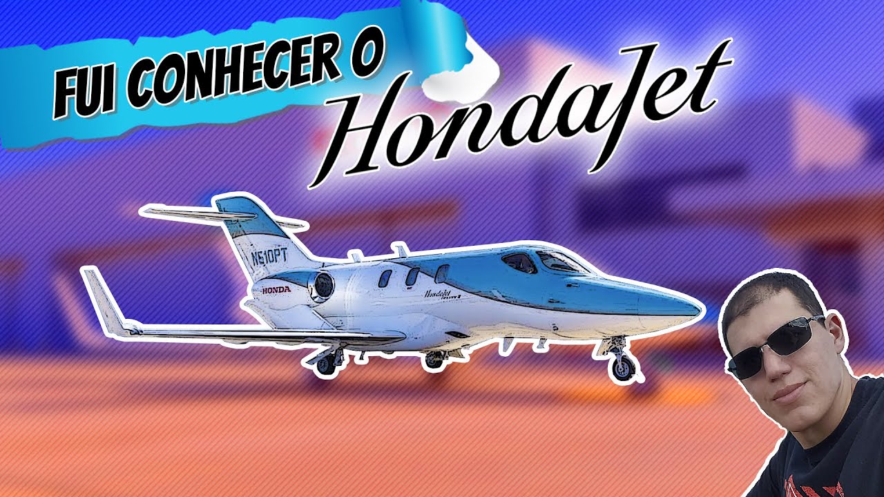 Fui conhecer o avião da HONDA - HondaJet Elite