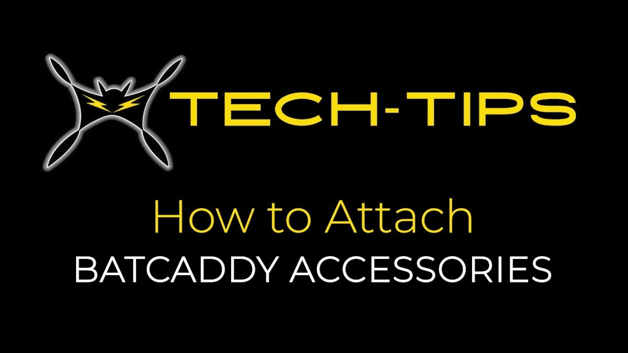 BATCADDY Tech Tips - Attaching Your Batcaddy Accessories