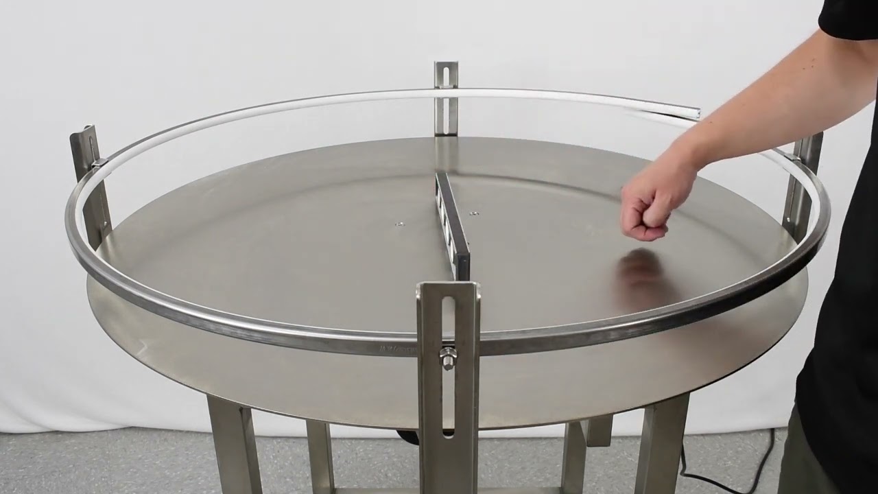 GLOBALTEK® Conveyor to Table Transfer - Adjustable Gate System Type