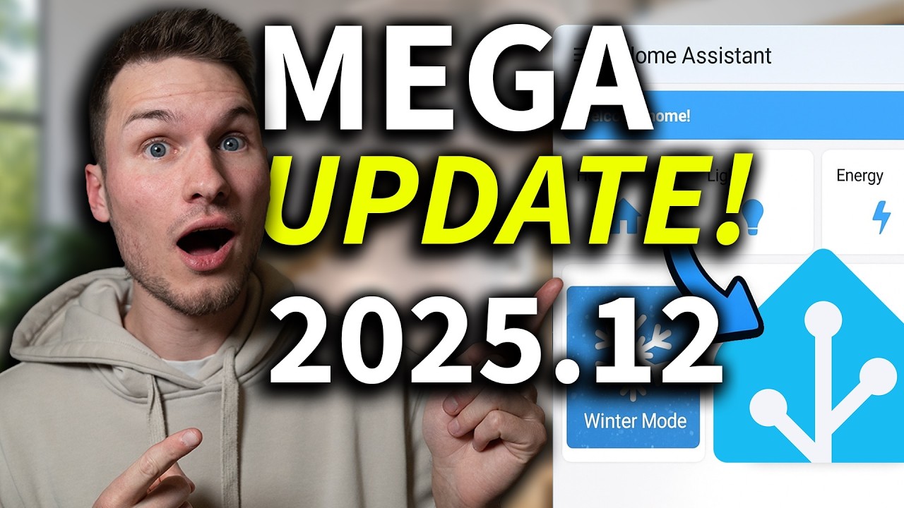 Wahnsinns-Update! Home Assistant 2025.12 bringt Funktionen, die ALLES ändern!