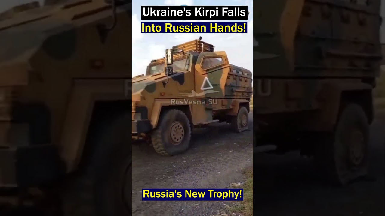 Another NATO MRAP Seized: Kirpi Now in Russian Hands