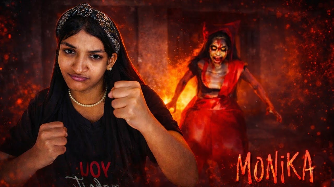 RUNNING from MONIKA - a new Indian horror game