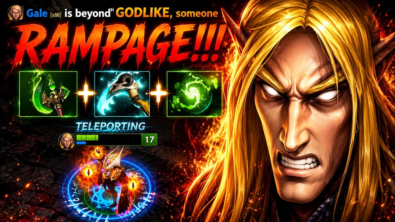 LION HAD NO CHANCE! Perfect Invoker gameplay + RAMPAGE!!! | PAGACDOTA