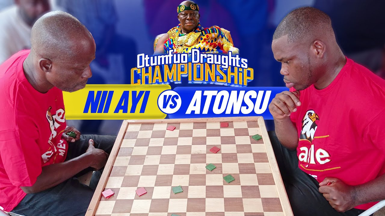 Nii Ayi (Eastern) vs Atonsu (Brong Ahafo) - Otumfuo Draughts Championship 2025 - Round of 32