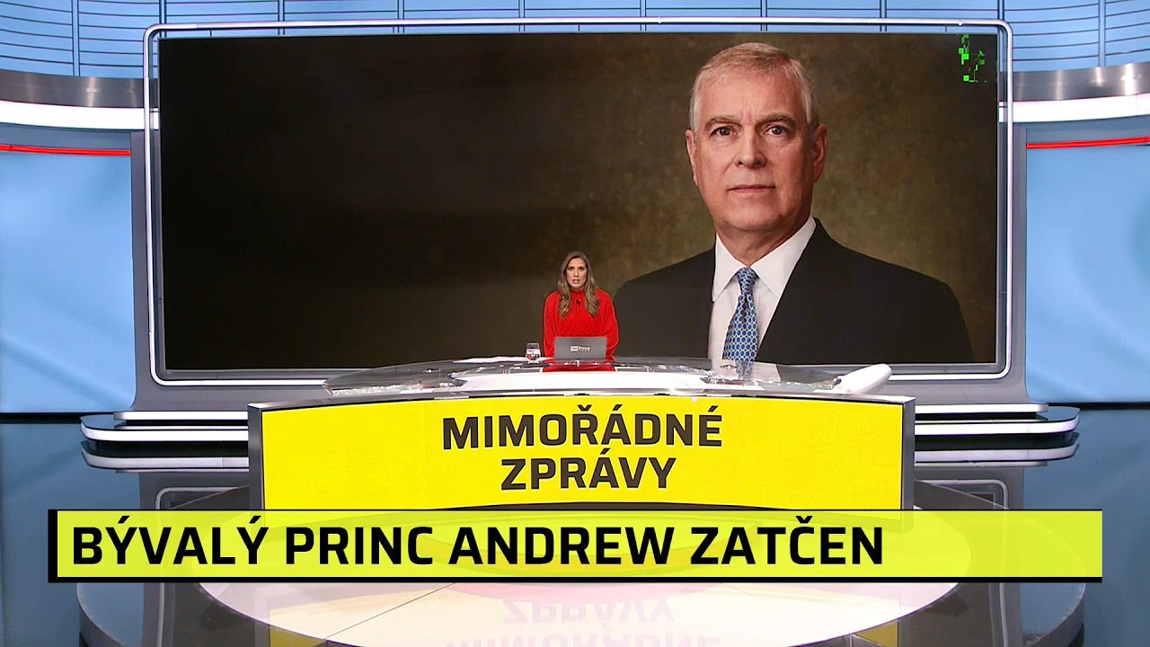 Skandál v Británii: Policie zatkla králova bratra prince Andrewa