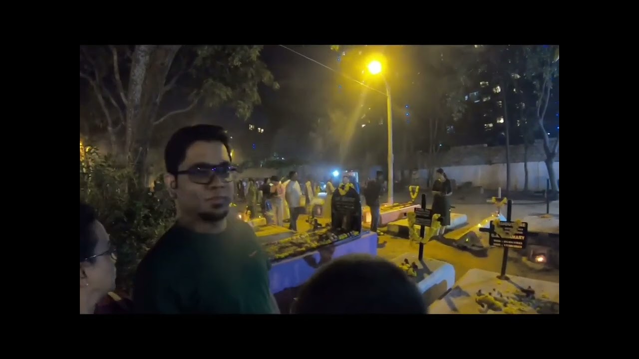 Whitefield cemeteries glow on all souls day#allsoulsday #mass #christian #eveningprayer #blessings 