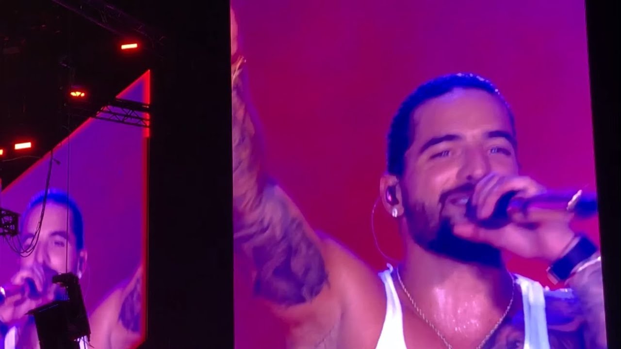 Maluma Live - Clandestino, Mala Mía, El Prestamo, Bella, X Remix