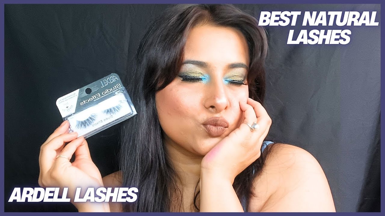 Ardell Lashes Honest Review & Try On - Ardell False Eyelashes Review ✨ Best Natural Lashes