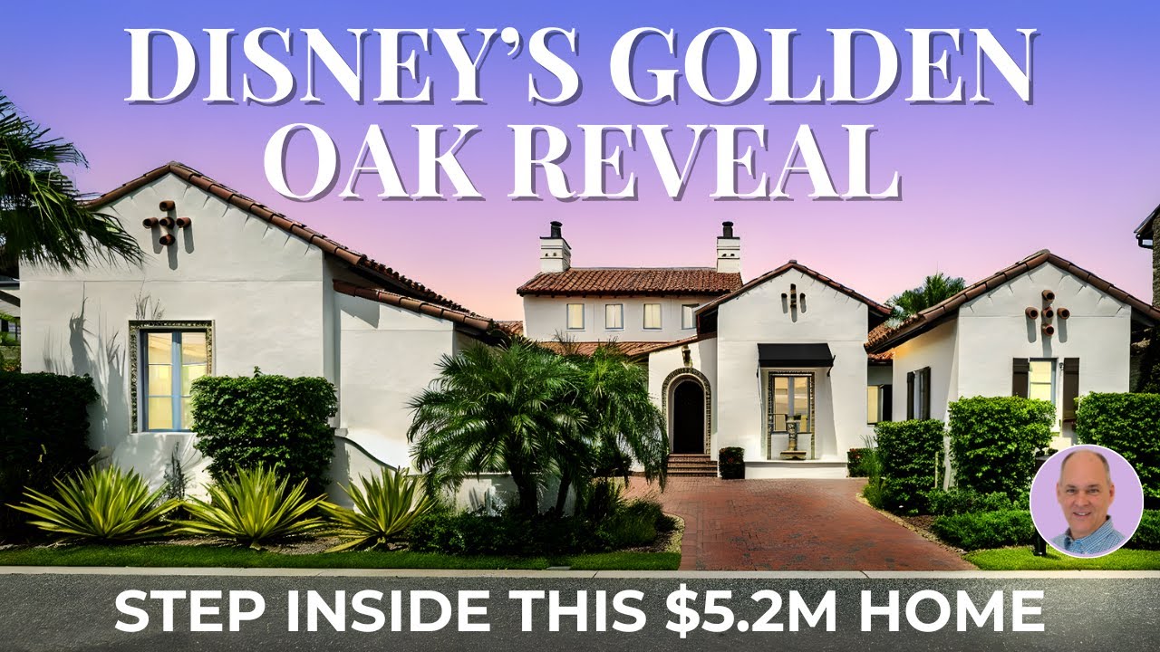 Inside a $5.2M Luxury Home at Disney’s Golden Oak | Timeless Elegance in Cottages at Symphony Grove