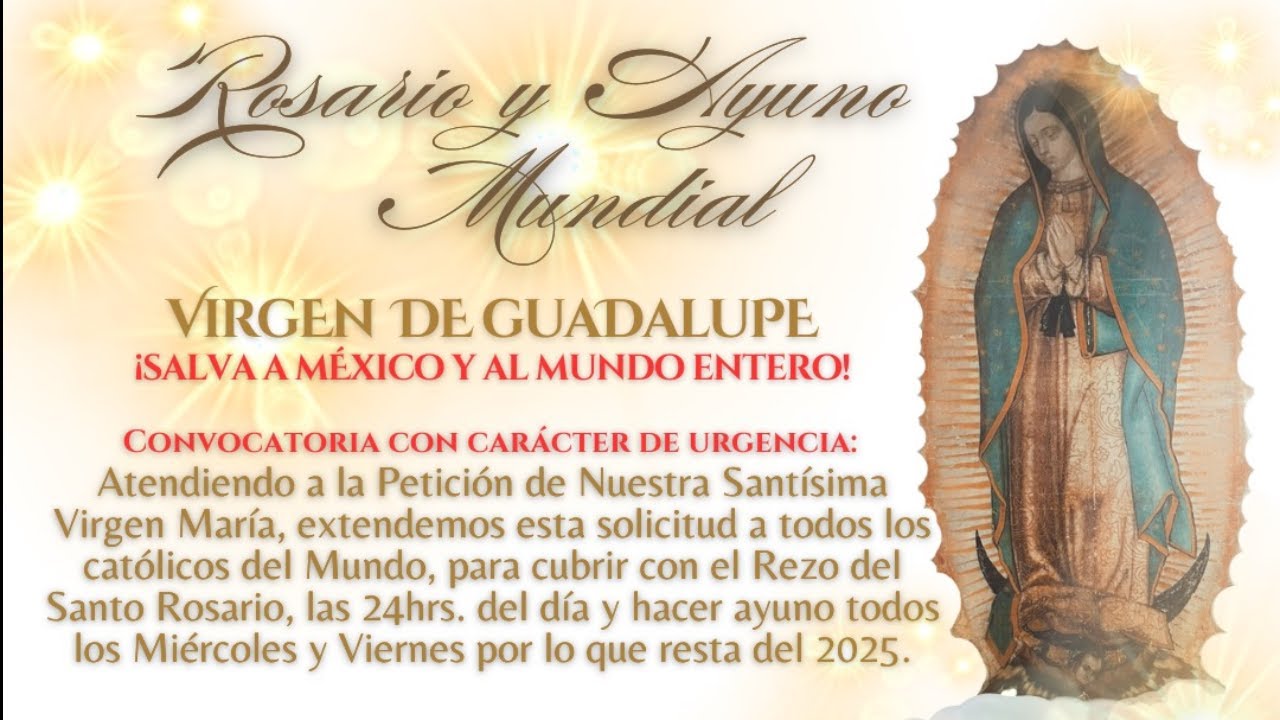 Mundo Católico TV por La Paz: Los 20 Misterios por La Paz - 16 febrero 2026